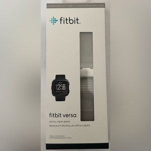 New Fitbit Versa Metal Dress Band to Accessorize Your Smartwatch
